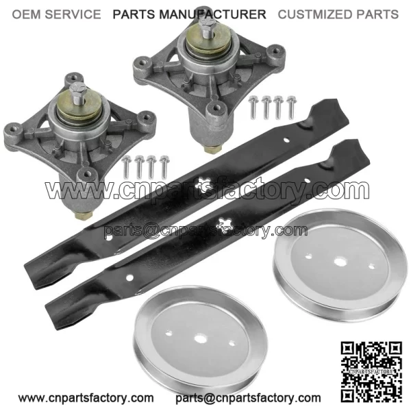 42" Deck Spindle & Pulley for Dixon D19KH42 D20KH42 960410230 960460043