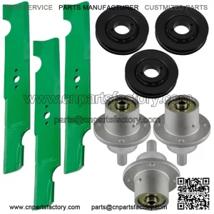 48" Deck Spindle Pulley & Blade for Ferris 5901047 HW48B PCM4818K HydroWalk