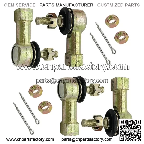 Heavy Duty Chromoly Tie Rod Ends Kit for Honda TRX250R TRX400EX TRX450R TRX300EX - Image 2