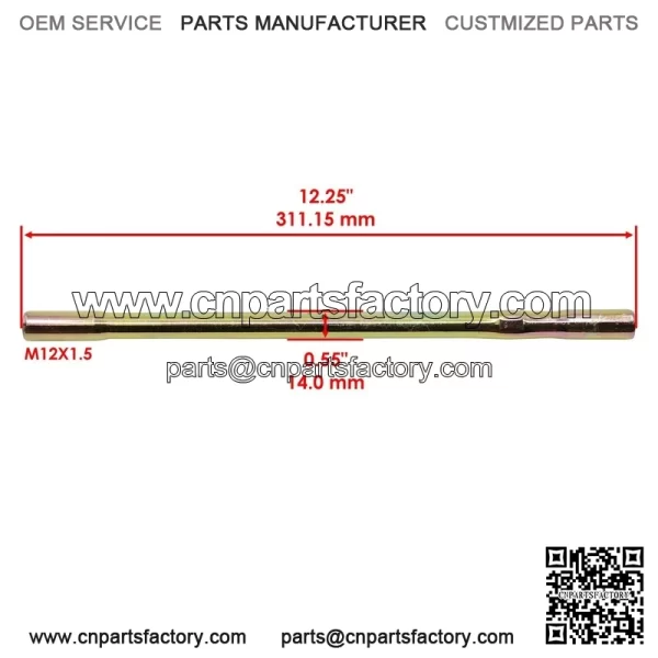 2 Tie Rod Sets for Yamaha YFZ450 2007 2008 2009 and 2012 2013 - Image 2