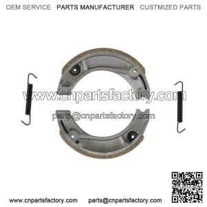 Pair Front Rear Brake Shoes Pads for Honda CB125S 1979-1982 XR200R 1981-2000 (For: Honda CT110)