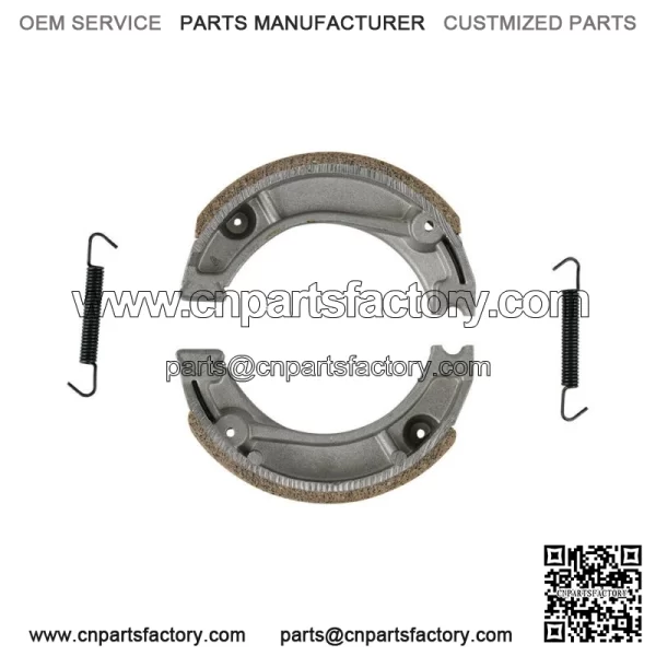 Pair Front Rear Brake Shoes Pads for Honda CB125S 1979-1982 XR200R 1981-2000 (For: Honda CT110)