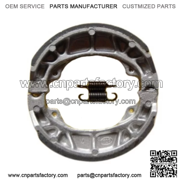 FRONT BRAKE SHOES+Springs fit HONDA CT 90 110 Trail, 1976-79 CT90, 1980-88 CT110 (For: Honda CT110)