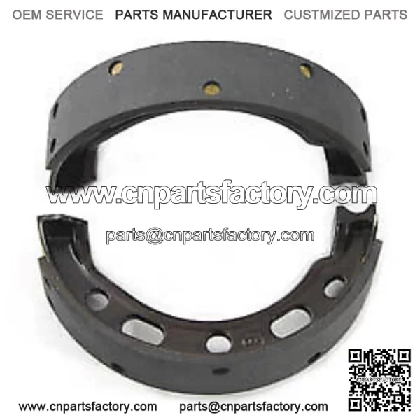 Cast Iron Rear Brake Shoe Set fits Harley Davidson