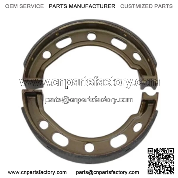 Cast Iron Rear Brake Shoe Set fits Harley Davidson - Image 2