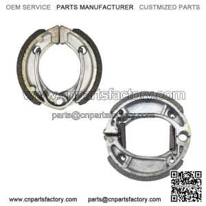 Front+Rear Brake Shoes For Honda QR 50 M/R/V/W/Y 1993-1999 2000 2001 2002 2003
