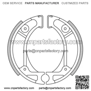 Front Brake Shoes Fit HONDA QR50 1991 1992 1993 1994 1995 1996 1997 1998