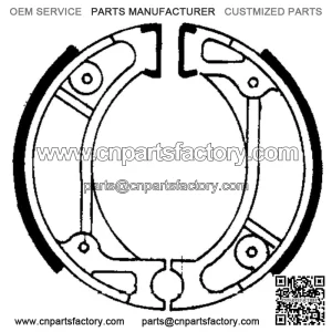 FSB714 BRAKE HANGERS FOR HONDA QR 50 1997-1997