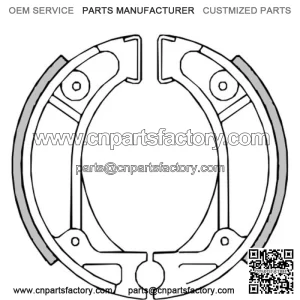 BRAKE GANASCE FOR HONDA QR 50 1997-1997