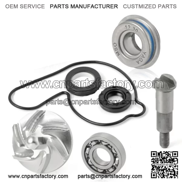 Water Pump Seal Repair kit Impeller + Shaft For Honda TRX450R TRX450ER 2004-2014