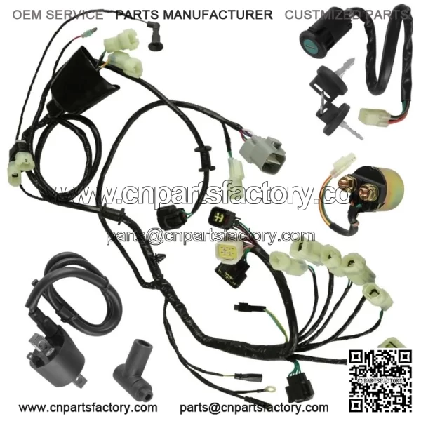 Wiring Harness Switch Key Coil Starter Relay for Honda TRX450ER 2006-09 2012-14