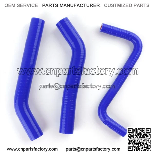 For 2006-2018 Honda TRX450R TRX450ER White Silicone Coolant Radiator Hose Kit - Image 5