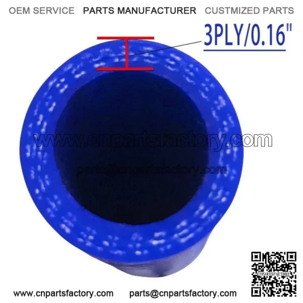 Blue Silicone Coolant Hose fit Honda TRX450R TRX450ER 2004 2005 2006-2018 2014 - Image 2