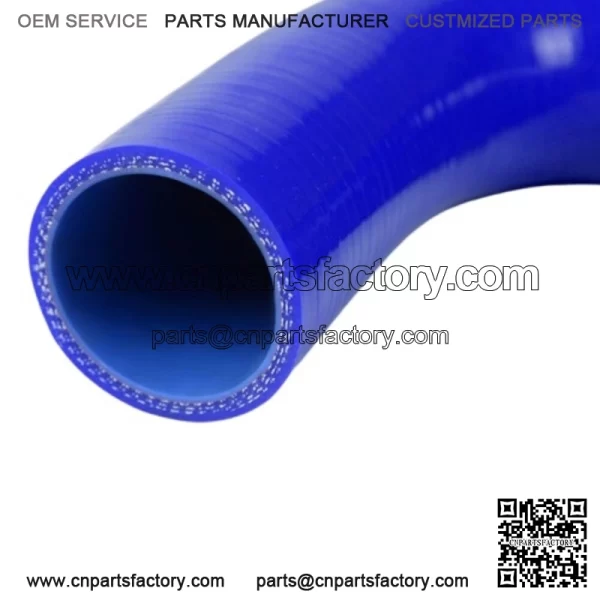 Blue For Yamaha YFZ450X 10-11/YFZ450R 2009-2013 Silicone Radiator Coolant Hoses - Image 2