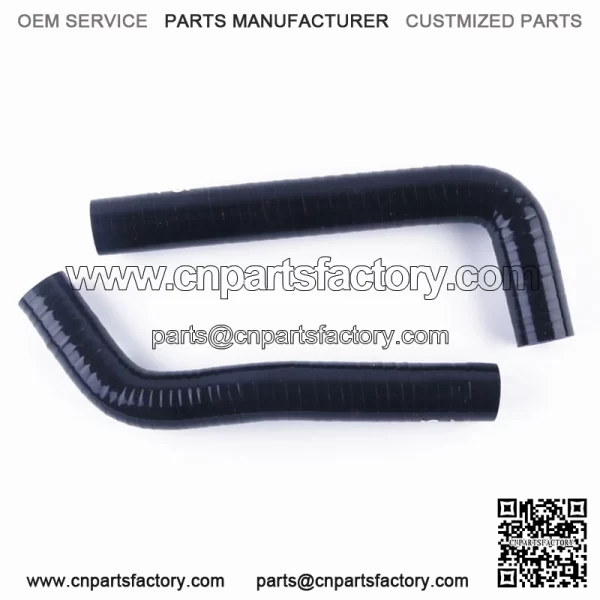 For 2004-2013 Yamaha YFZ 450 YFZ450 Silicone Radiator Hoses Black Coolant Pipe - Image 3