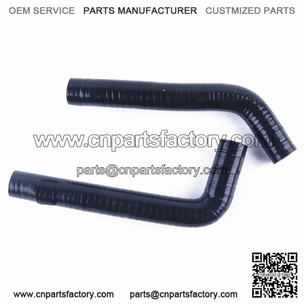 For 2004-2013 Yamaha YFZ 450 YFZ450 Silicone Radiator Hoses Black Coolant Pipe - Image 4