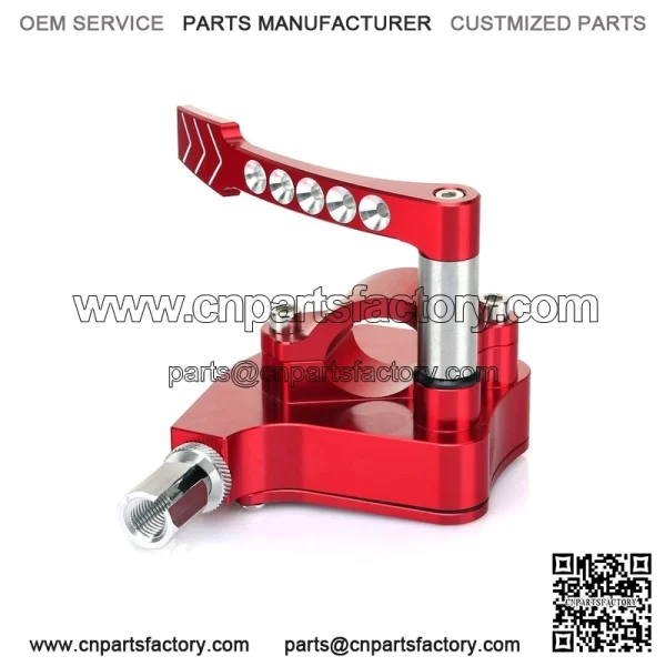 Thumb Throttle Assembly For Honda TRX 450R 450ER 300EX 400EX LT-R450 Billet Red - Image 3