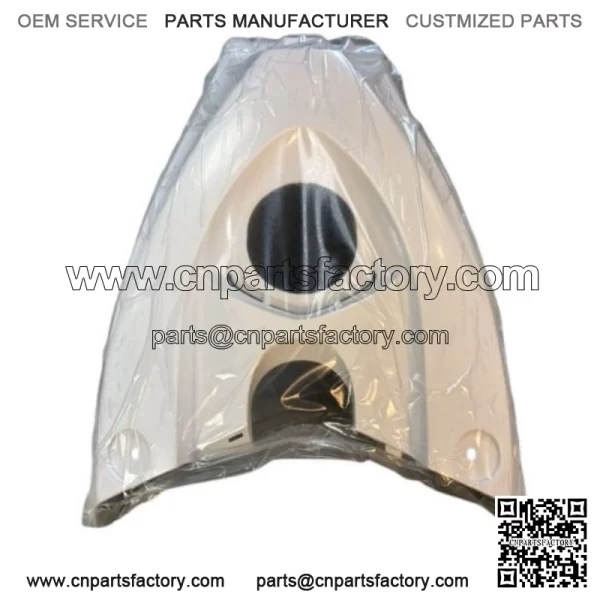 2014-2023 Yamaha YFZ450R YFZ 450R White Gas Tank Cover OEM 1TD-F171A-21-00 - Image 3