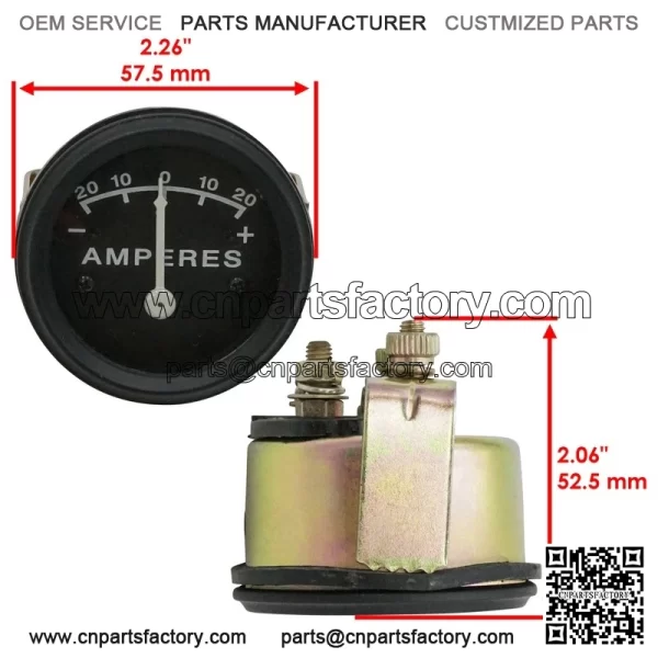 AF2749R AM1864T Amp Meter For John Deere 320 330 40 420 430 435 50 520 530 60 - Image 2