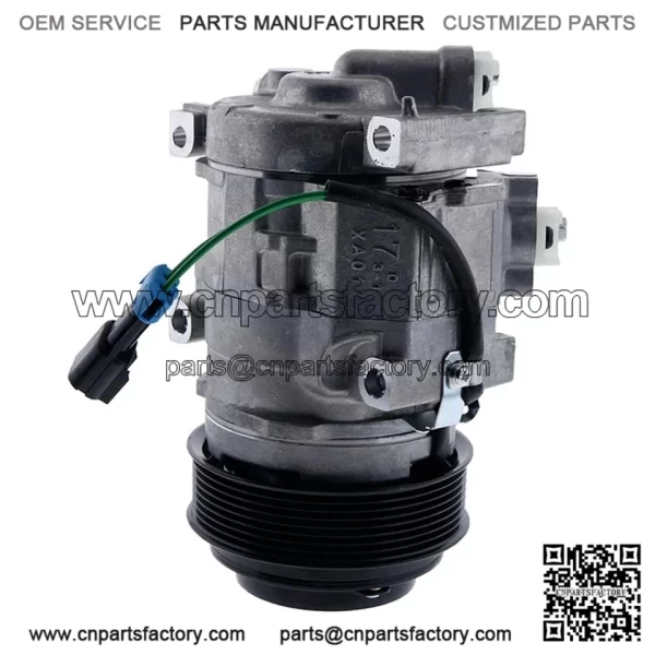 24V A/C Compressor AT367640 SE502623 RE284680 For John Deere E210LC E330LC 550K - Image 2