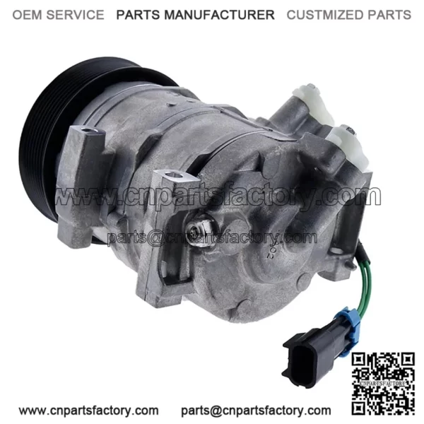 24V A/C Compressor AT367640 SE502623 RE284680 For John Deere E210LC E330LC 550K - Image 3