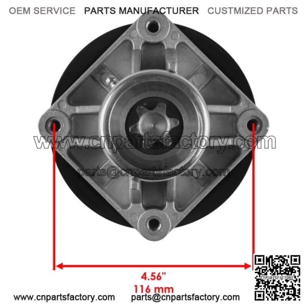46" Deck Spindles for MTD Huskee 13AX615H731 13AX775H031 13AX775H231 13BX775H031 - Image 4