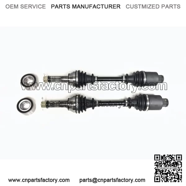 Set of Rear Axles & Bearings for Polaris Sportsman 400 500 & 800 11-15 - Image 2