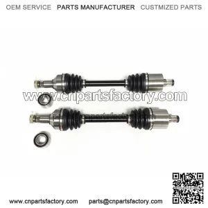 Set of Rear Axles & Wheel Bearings for Arctic Cat Wildcat Trail 700 14-20