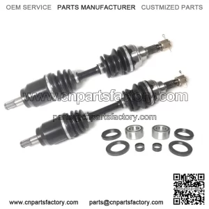 Set of Front Axles & Wheel Bearing Kits for Honda Foreman 450 1998-2004