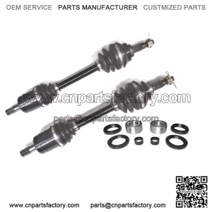 Set of Front CV Axles & Wheel Bearings for Honda Rincon 650 2003-2004
