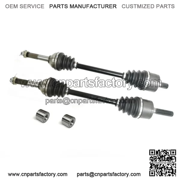 Set of Rear Axles & Wheel Bearings for Kawasaki Teryx 750 2008-2011