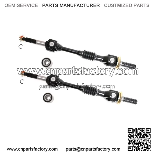 Set of Rear Axles & Bearings for Kawasaki Mule 3000 3010 4000 & 4010 - Image 2