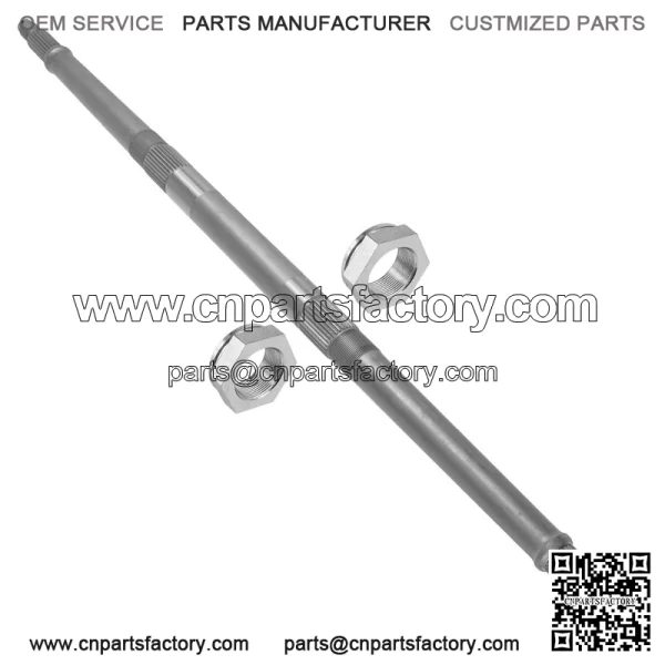Polaris Scrambler 400/500 2X4/4X4 2002 Rear Axle Shaft w/Nut - Image 5