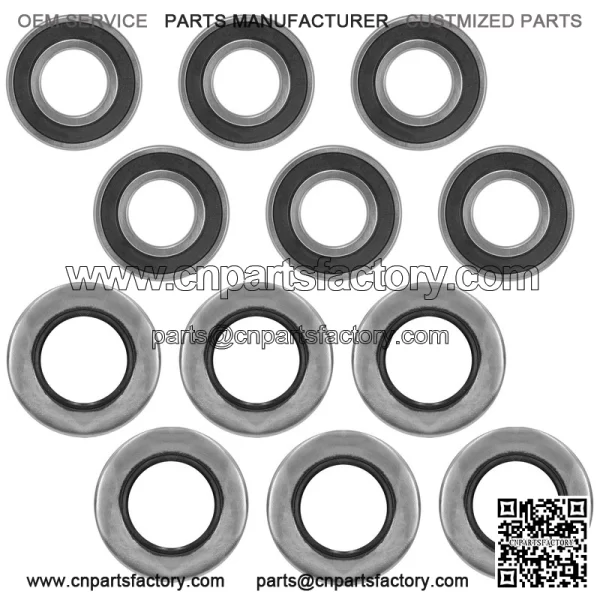 302585 10161 300441 Spindle Bearings w/ Hub Seals Repair kit for Dixie Chopper - Image 2
