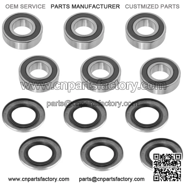 302585 10161 300441 Spindle Bearings w/ Hub Seals Repair kit for Dixie Chopper - Image 3