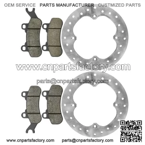 Can-Am Maverick X3 Max R 2018-2019 Front/Rear Brake Rotor w/Pads