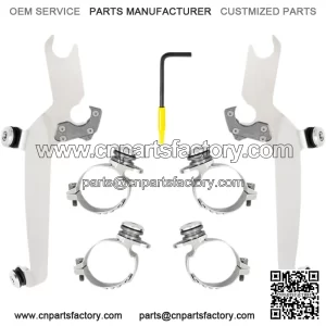 Sportshield Trigger-Lock Complete Mount Kit Polished MEK2055