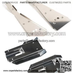 Full Chassis Glide & Swing Arm Skid Plate Gaurd Combo HONDA TRX450R TRX450ER