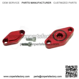 TRX 450R 450ER 400EX  Parking Brake Blockoff Plate  Block off Plate Red