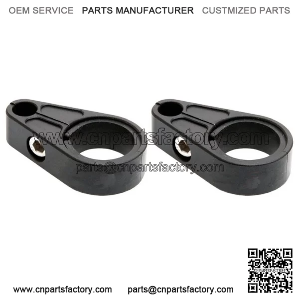 TRX 450R A Arms +2.5 +1 Chromoly Adjustable Brake lines Clamps - Image 4