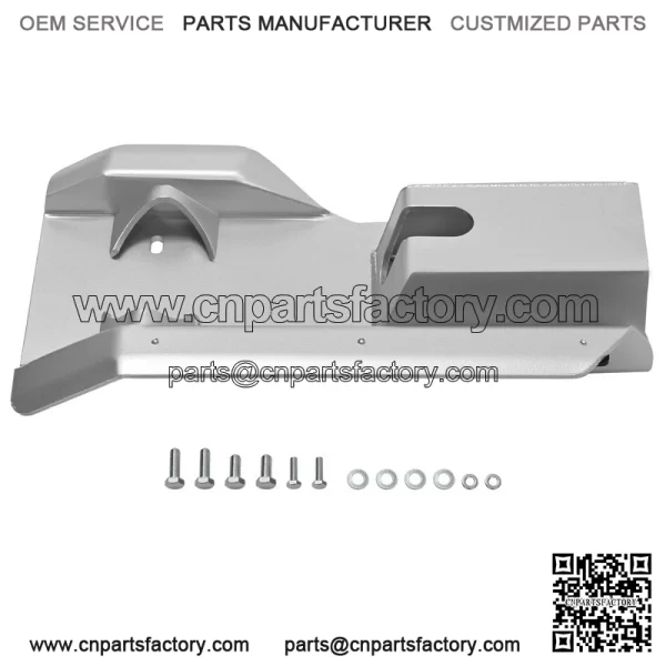 Aluminium Swing Arm Skid Plate For Honda TRX450R TRX450ER Fits All Years - Image 3