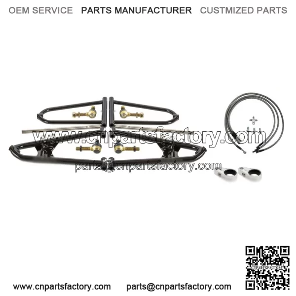Yamaha YFZ 450  A Arms +2 +1  Chromoly  Adjustable 04 05 Brake Lines Clamps Alba