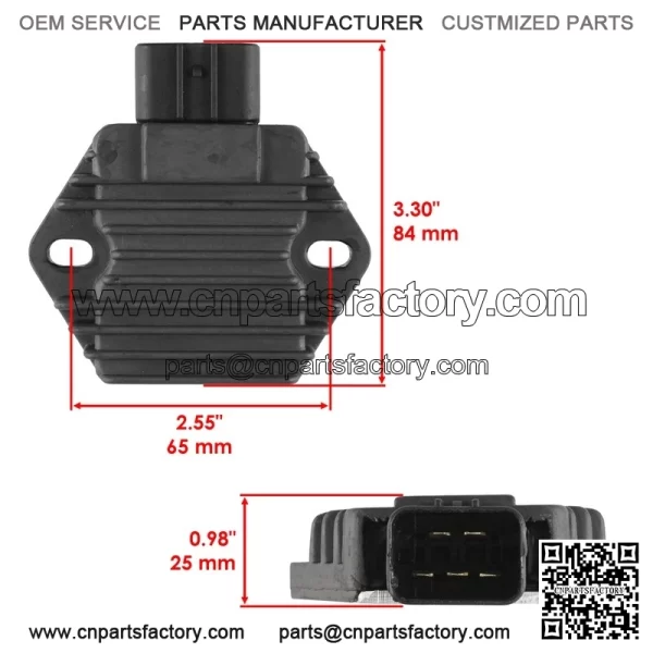 Regulator Rectifier for Honda TRX450ES TRX450S  4X4 1998 1999 2000 2001 - Image 2
