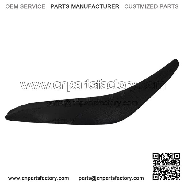 Yamaha YFZ 450R Seat Cover 2009 - 2020   BLACK / BLACK / BLACK RIBBED QUAD #201 - Image 2