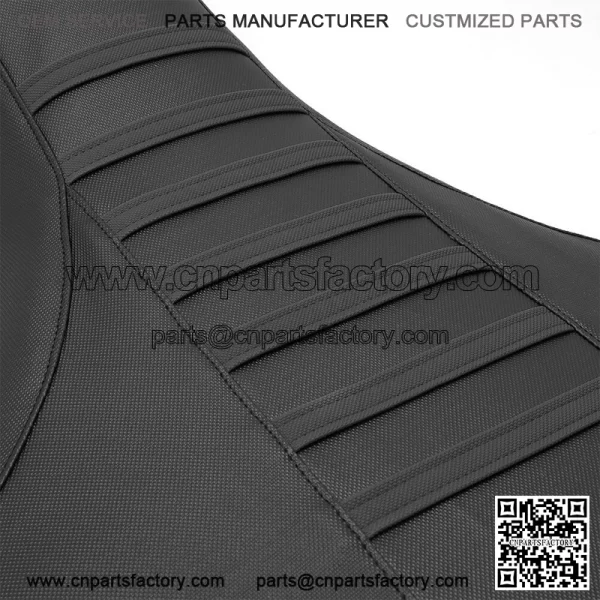 For Yamaha YFZ450R Gripper Seat Cover 2009 - 2021 YFZ 450R 450RSE REL Black Ribs - Image 2
